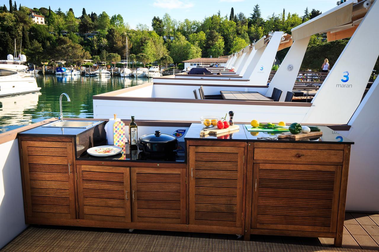 Floating Sea House Kahne Portoroz Villa Eksteriør bilde