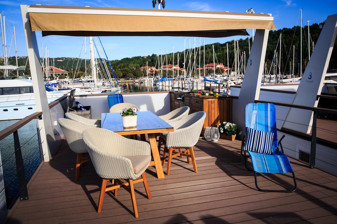 Floating Sea House Kahne Portoroz Villa Eksteriør bilde